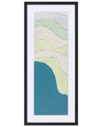 Mountain Waves Framed Wall Art