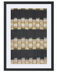 Balanced Ikat Framed Wall Art