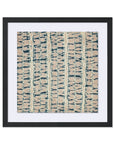 Shibori Okapi Framed Wall Art