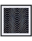 Shibori Vert Ramp Framed Wall Art