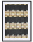 Balanced Ikat Framed Wall Art
