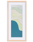 Mountain Waves Framed Wall Art