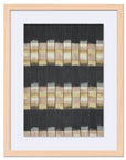 Balanced Ikat Framed Wall Art