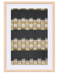 Balanced Ikat Framed Wall Art