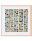 Shibori Okapi Framed Wall Art