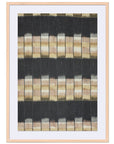 Balanced Ikat Framed Wall Art