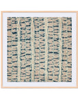 Shibori Okapi Framed Wall Art