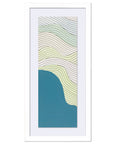 Mountain Waves Framed Wall Art