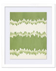 Brush Dyed Melon Framed Wall Art