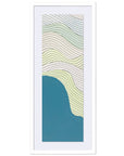 Mountain Waves Framed Wall Art