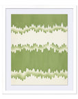 Brush Dyed Melon Framed Wall Art