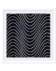 Shibori Vert Ramp Framed Wall Art