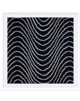 Shibori Vert Ramp Framed Wall Art